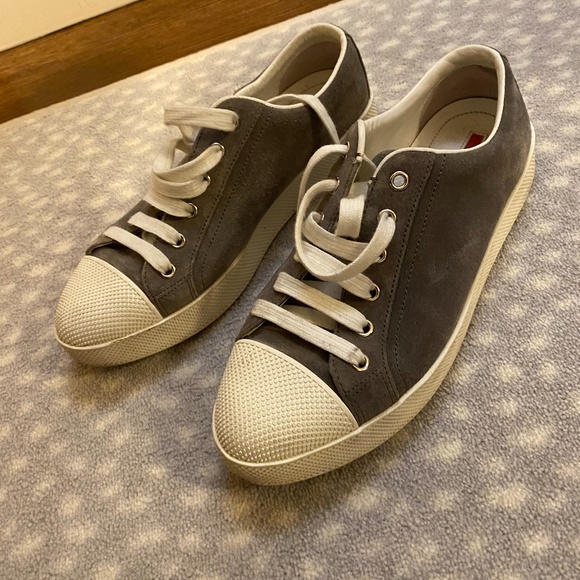 Prada Gray Sneakers - Picture 4 of 6